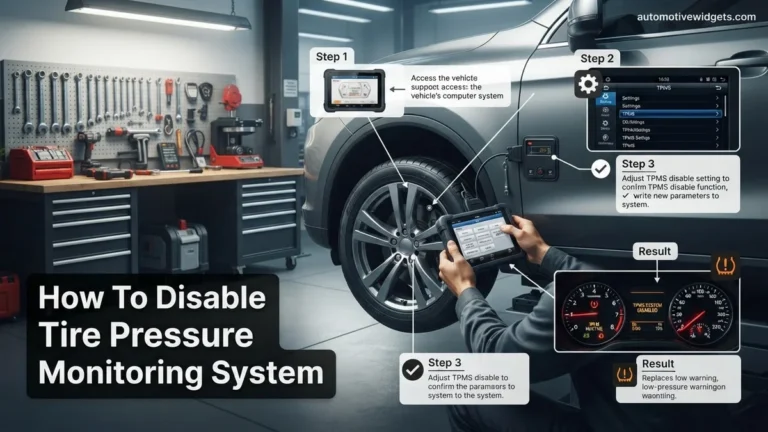 How To Disable Tire Pressure Monitoring System How to 2026