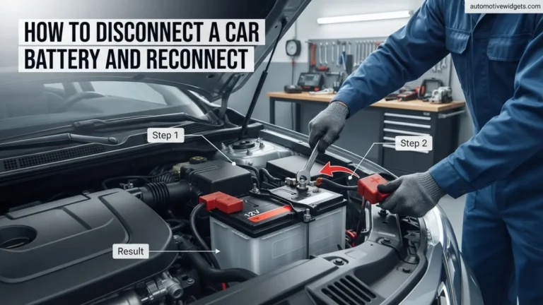 How To Disconnect A Car Battery And Reconnect Expert 2027