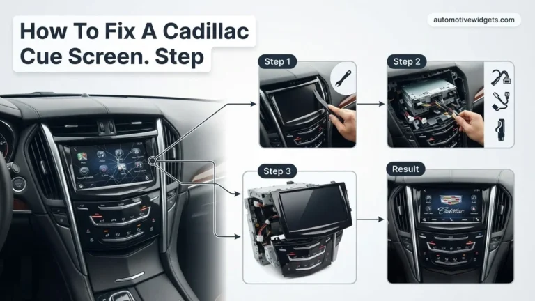 How To Fix A Cadillac Cue Screen. Step By Step Expert 2027