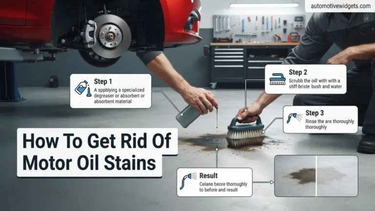 How to Get Rid of Motor Oil Stains on Concrete 2026