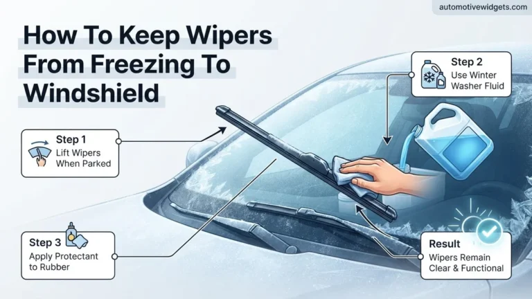 How To Keep Wipers From Freezing To Windshield How to 2026