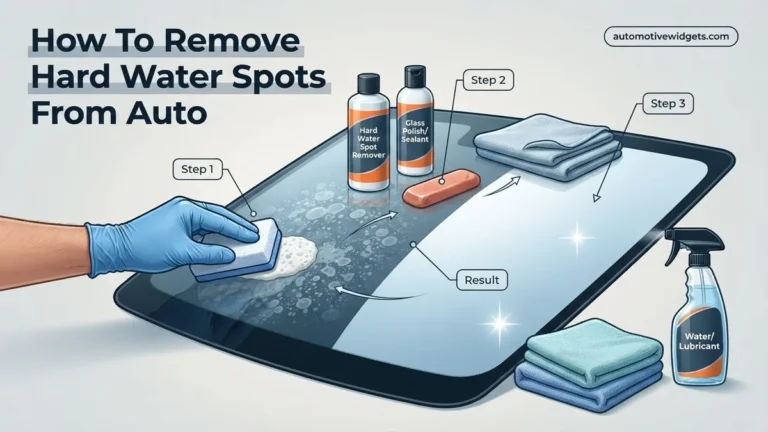How To Remove Hard Water Spots From Auto Glass 2027