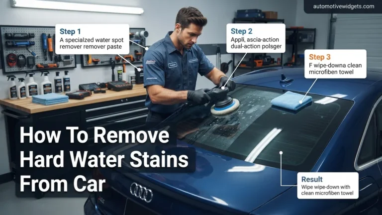How to Remove Hard Water Stains from Car Glass Expert 2027