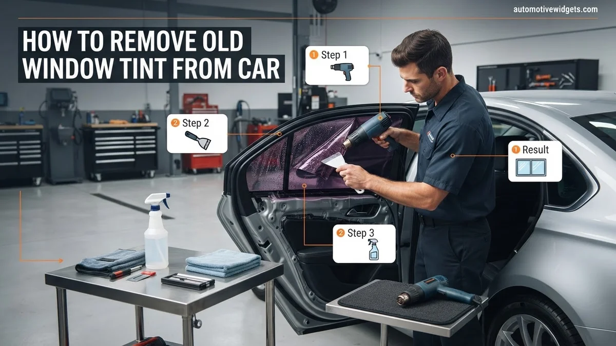 How To Remove Old Window Tint From Car Windows How To Remove Old Window Tint From Car Windows expert guide showing the main topic and key context