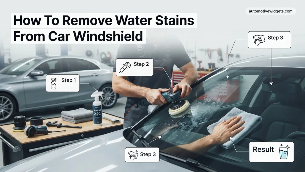 How To Remove Water Stains From Car Windshield How To Remove Water Stains From Car Windshield expert guide showing the main topic and key context