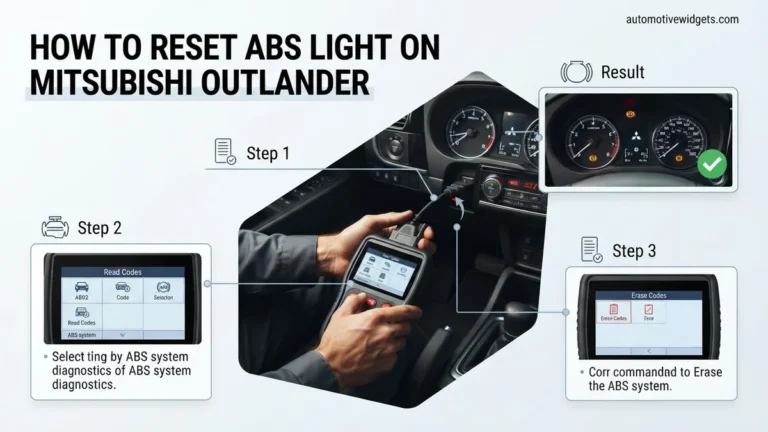How To Reset Abs Light On Mitsubishi Outlander Real 2027