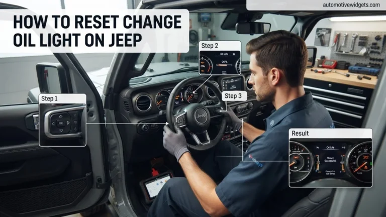 How To Reset Change Oil Light On Jeep Wrangler Reset 2026