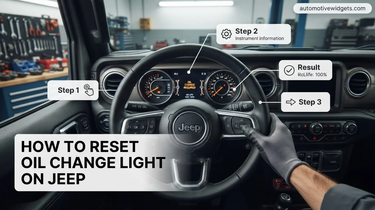 How To Reset Oil Change Light On Jeep Wrangler How To Reset Oil Change Light On Jeep Wrangler expert guide showing the main topic and key context