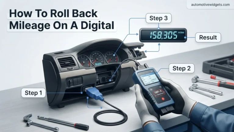 How To Roll Back Mileage On A Digital Odometer How to 2026