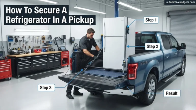 How to Secure a Refrigerator in a Pickup Truck Expert 2026