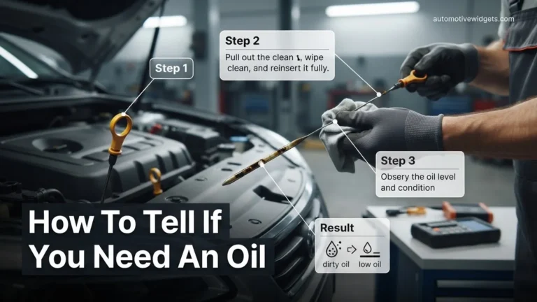 How to Tell if You Need an Oil Change Dipstick Expert 2026