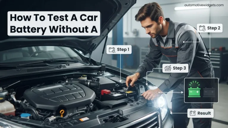 How to Test a Car Battery Without a Multimeter in 2026