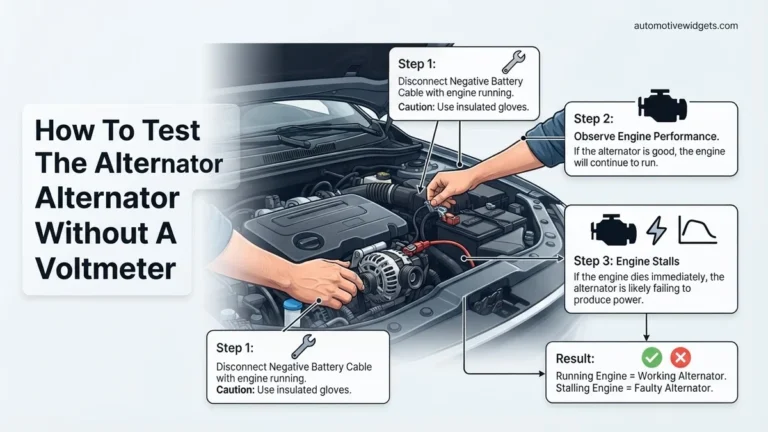 How To Test The Alternator Without A Voltmeter How to 2026