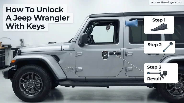 How to Unlock a Jeep Wrangler with Keys Inside Expert 2027