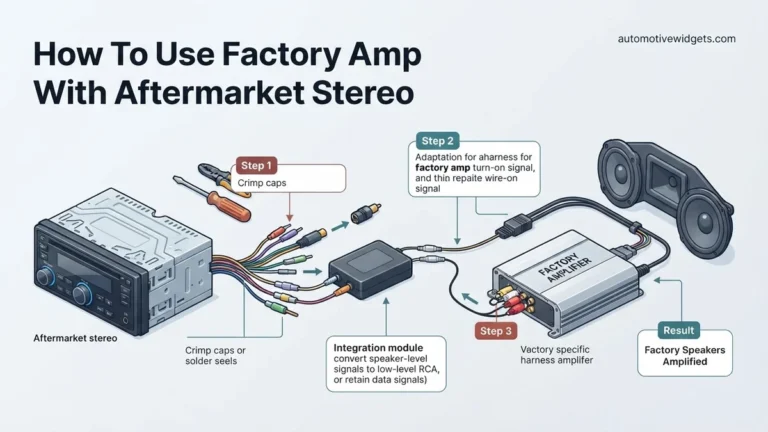 How to Use Factory Amp with Aftermarket Stereo Expert 2026