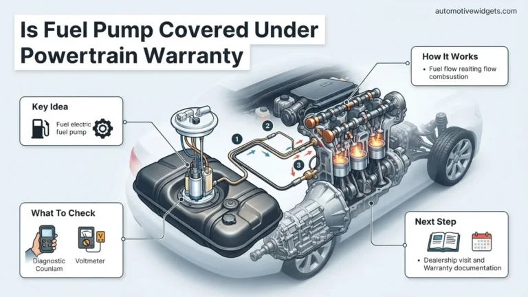 Is Fuel Pump Covered Under Powertrain Warranty ? 2026