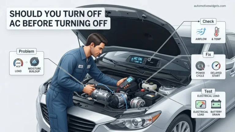 Should You Turn Off AC Before Turning Off Car? Real 2027