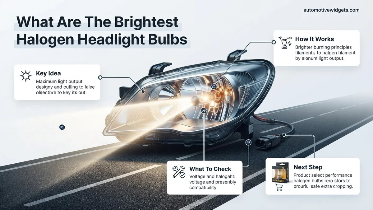 What Are The Brightest Halogen Headlight Bulbs What Are The Brightest Halogen Headlight Bulbs expert guide showing the main topic and key context