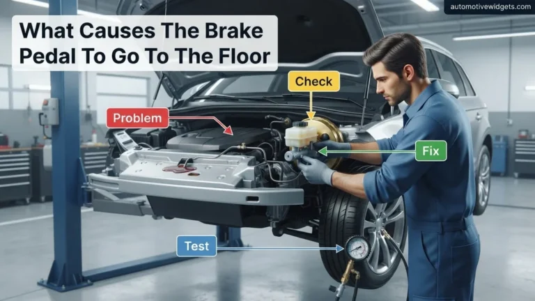 What Causes The Brake Pedal To Go To The Floor What 2027