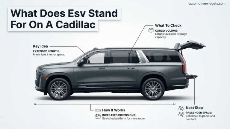 What Does Esv Stand For On A Cadillac Escalade What 2027