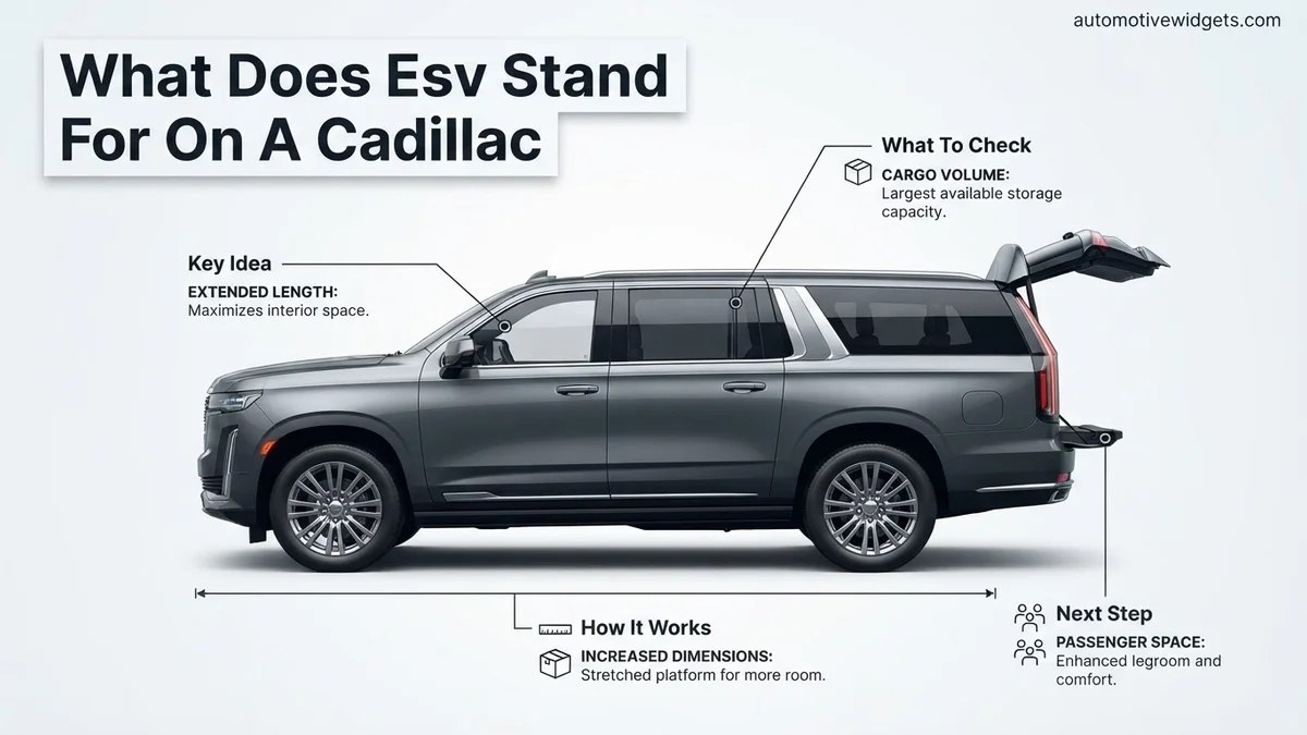 What Does Esv Stand For On A Cadillac Escalade What Does Esv Stand For On A Cadillac Escalade expert guide showing the main topic and key context