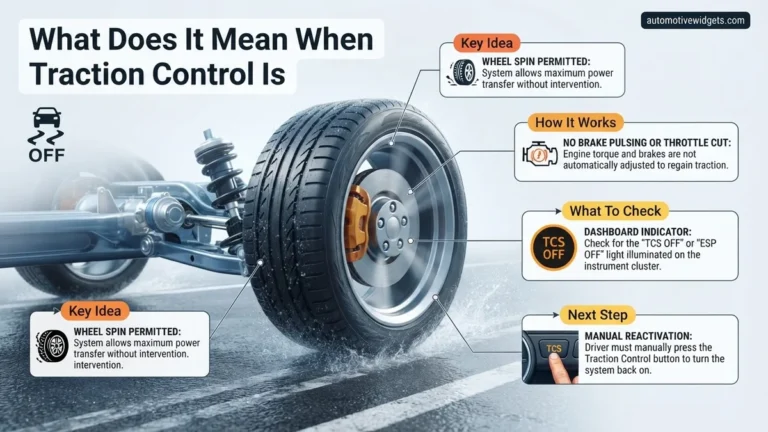 What Does It Mean When Traction Control is Off? Expert 2026