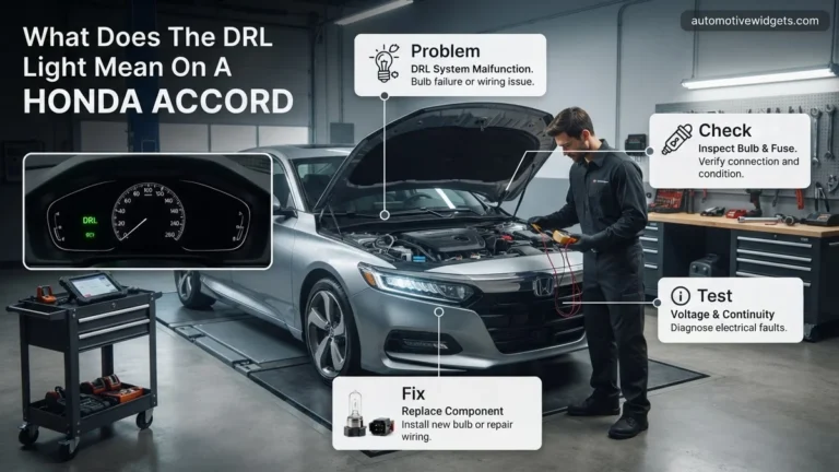 What Does The Drl Light Mean On A Honda Accord What 2027