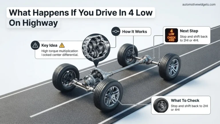 What Happens If You Drive in 4 Low on Highway ? 2027