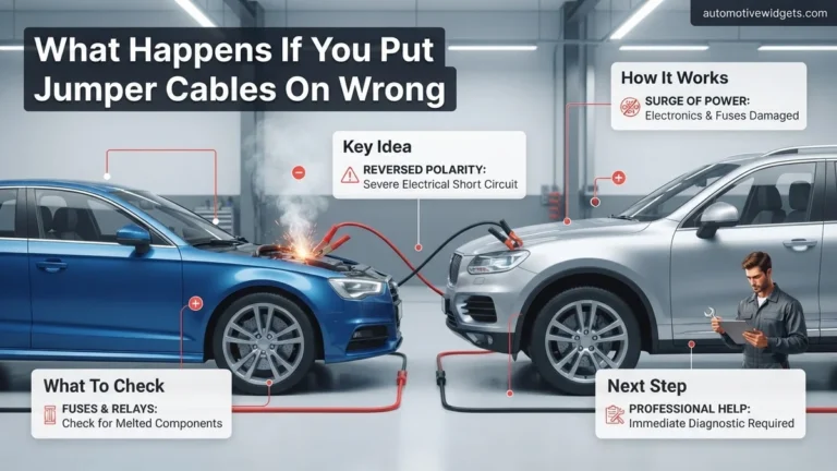 What Happens If You Put Jumper Cables On Wrong Wrong 2026