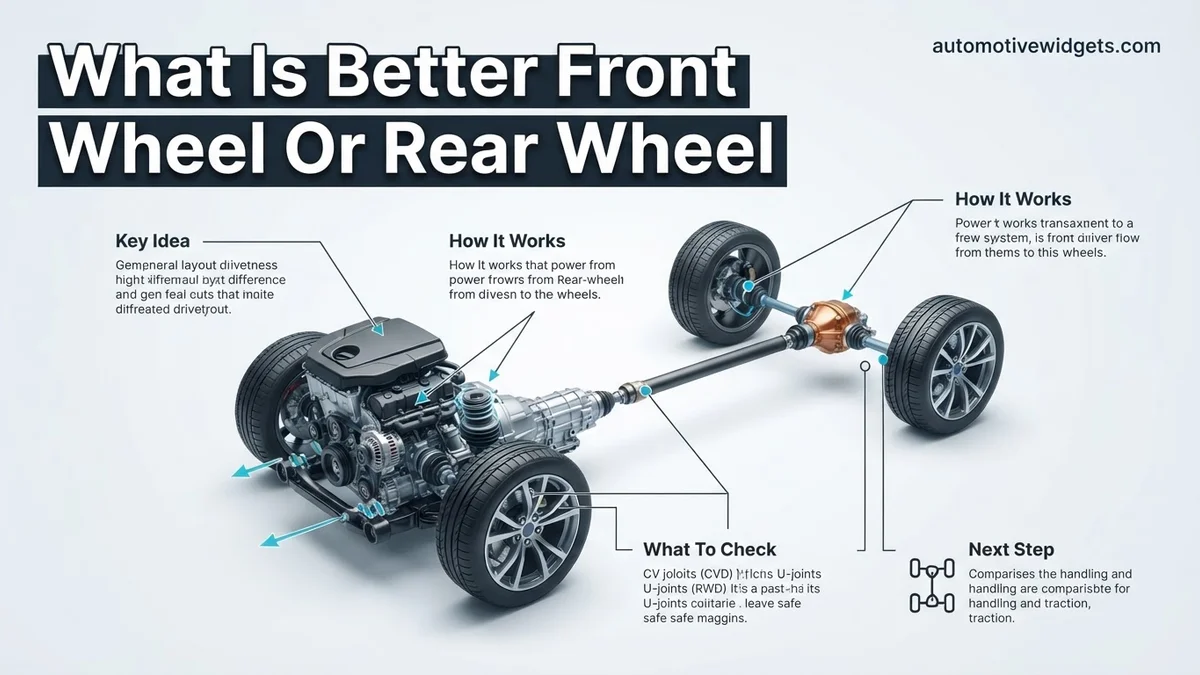 What Is Better Front Wheel Or Rear Wheel Drive What Is Better Front Wheel Or Rear Wheel Drive expert guide showing the main topic and key context