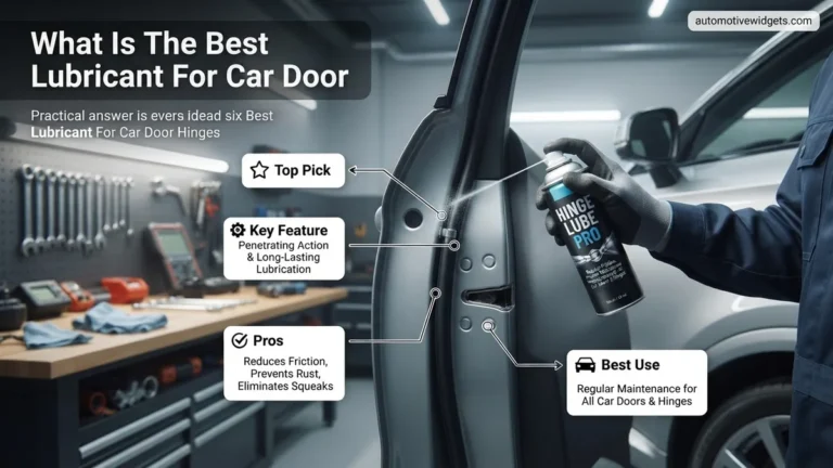 What Is The Best Lubricant For Car Door Hinges Best 2027