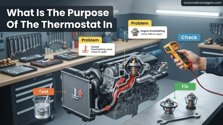 What Is The Purpose Of The Thermostat In A Car What Is 2027