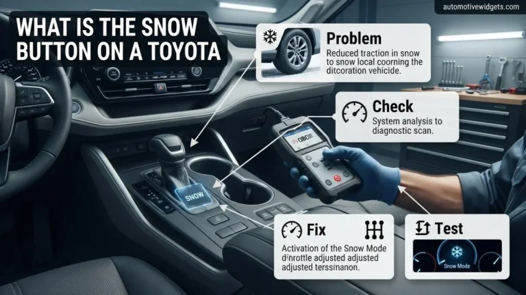 What is the Snow Button on a Toyota Highlander 2026