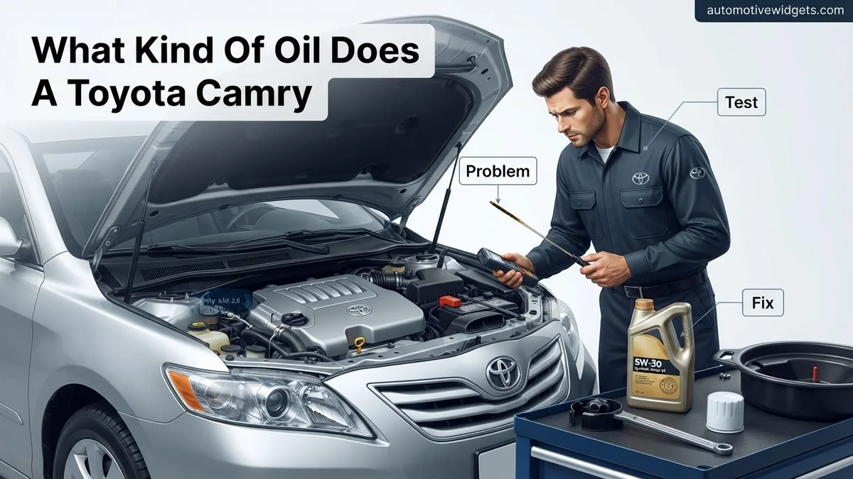 What Kind Of Oil Does A 2007 Toyota Camry Take What Kind Of Oil Does A 2007 Toyota Camry Take expert guide showing the main topic and key context