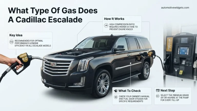 What Type Of Gas Does A Cadillac Escalade Take 2027