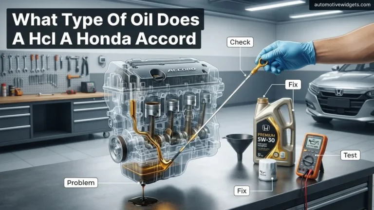 What Type Of Oil Does A Honda Accord Take Expert Guide 2027