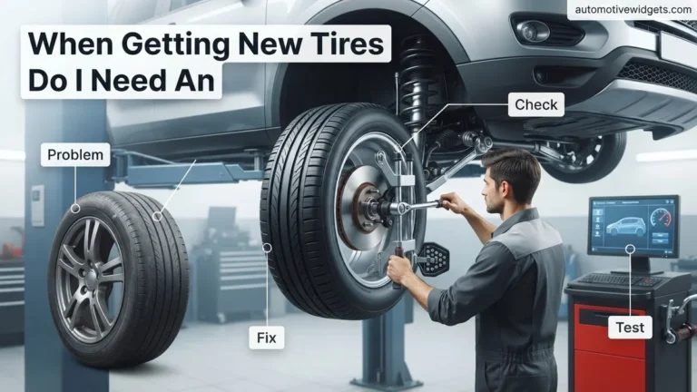 When Getting New Tires Do I Need An Alignment New 2027