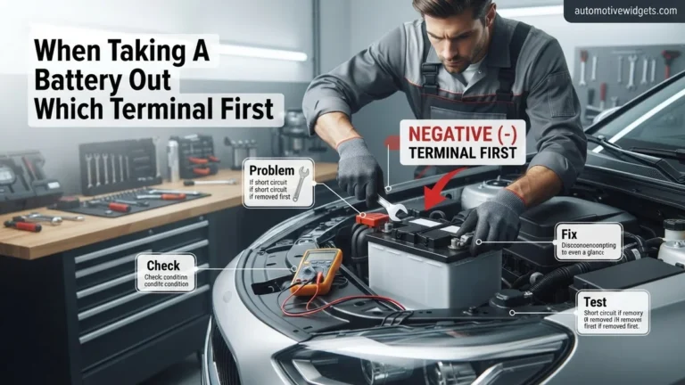 When Taking A Battery Out Which Terminal First Which 2027