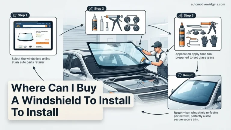 Where Can I Buy a Windshield to Install Myself 2027