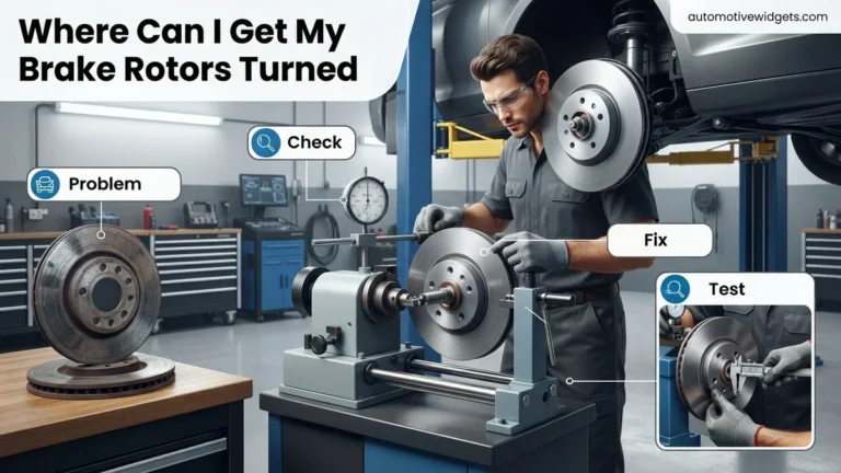 Where Can I Get My Brake Rotors Turned Near Me in 2026