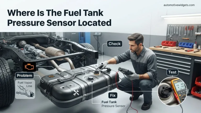 Where is the Fuel Tank Pressure Sensor Located? Expert 2027