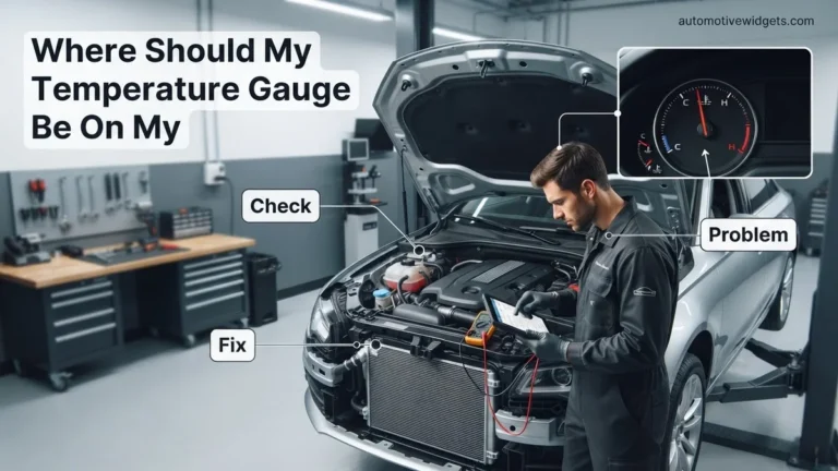Where Should My Temperature Gauge Be On My Car Where 2026