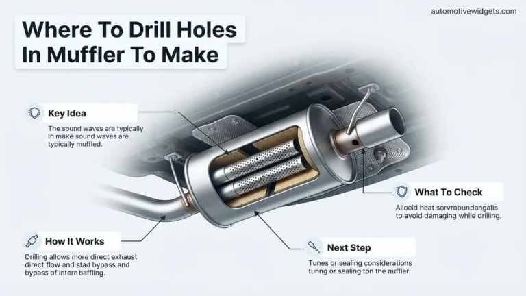 Where To Drill Holes In Muffler To Make Louder Drill 2027
