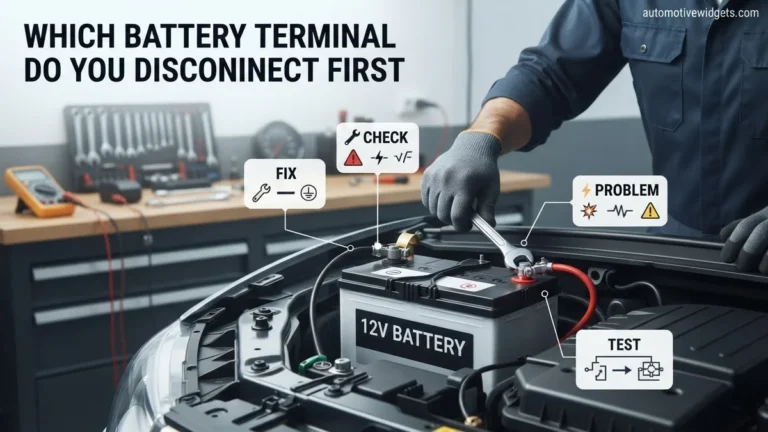 Which Battery Terminal Do You Disconnect First Proven 2027