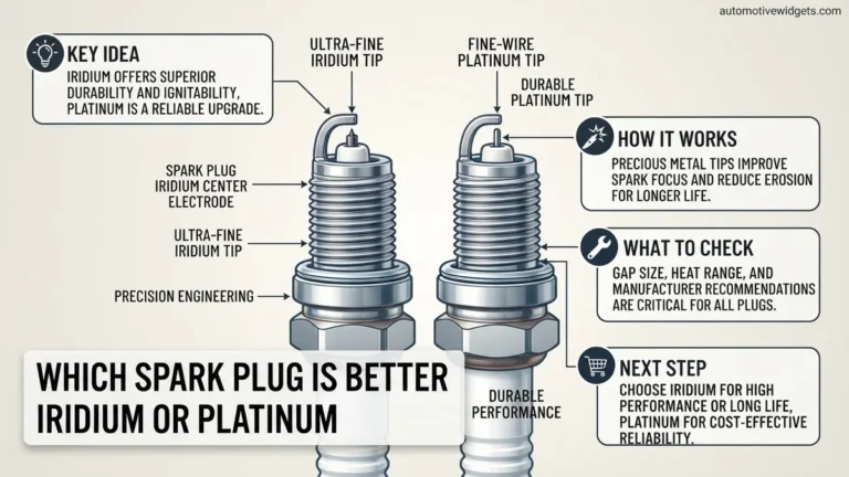 Which Spark Plug Is Better Iridium or Platinum? Expert 2027