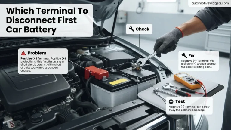 Which Terminal to Disconnect First Car Battery 2026