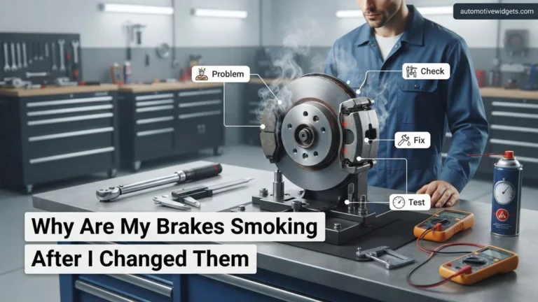 Why Are My Brakes Smoking After I Changed Them? Real 2026
